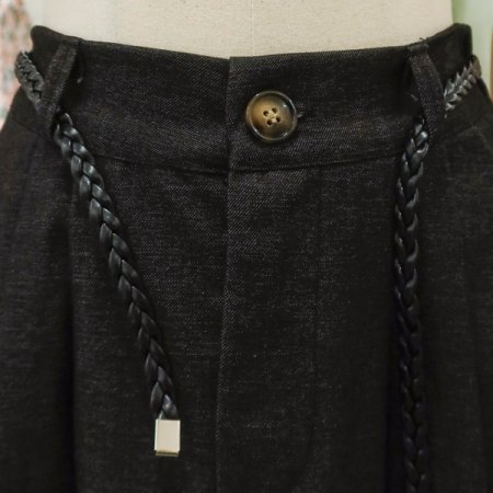 핀턱벨트스카프스커트