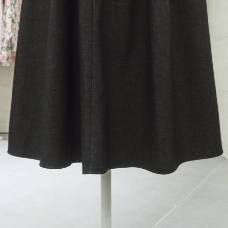 핀턱벨트스카프스커트