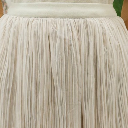 쉬폰벨벳플리츠스커트