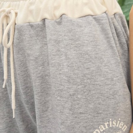 레이어드밴딩와이드팬츠