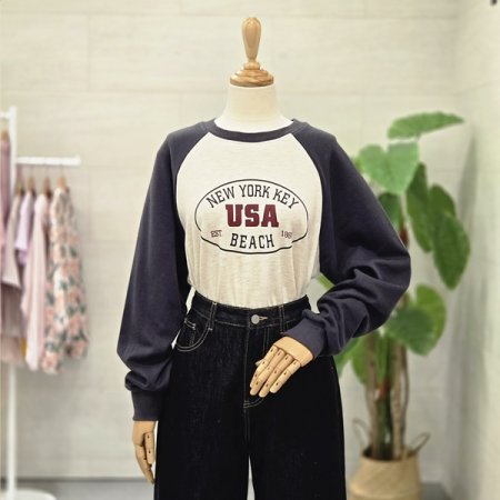 뉴욕나그랑맨투맨티셔츠