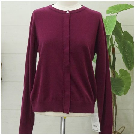 럭키옆단추가디건