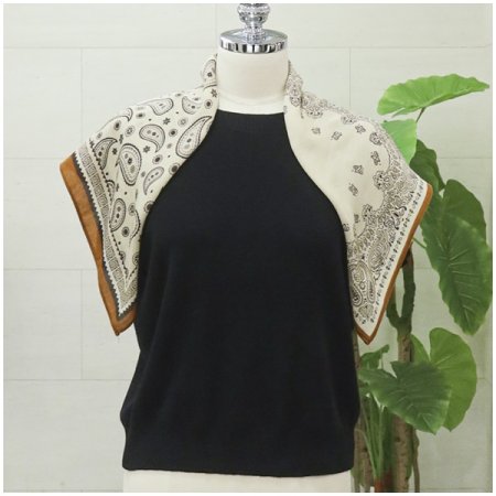 스카프세트반팔니트