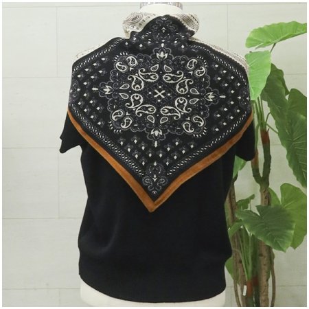 스카프세트반팔니트