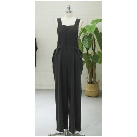 헤링본모직점프수트