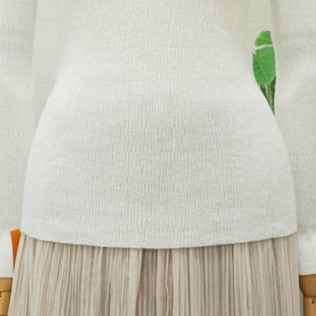 소프트목폴라이너니트