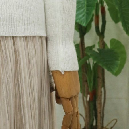 소프트목폴라이너니트