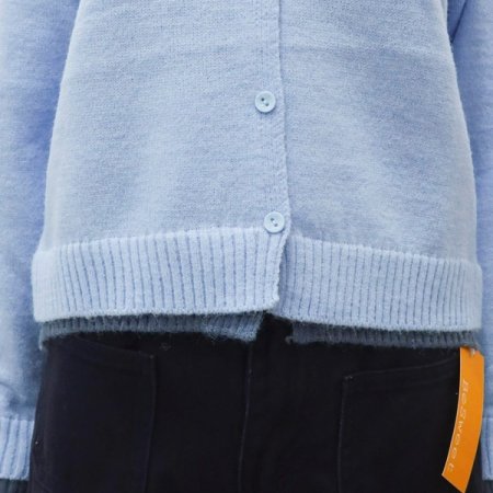 파스텔무드배색가디건