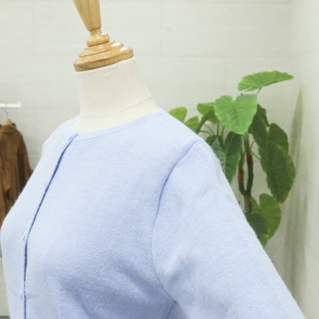 파스텔무드배색가디건