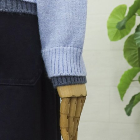 파스텔무드배색가디건