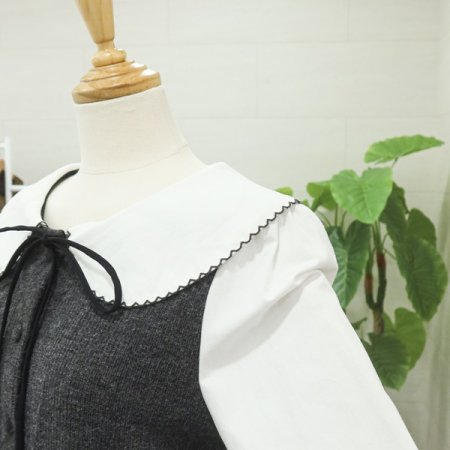 둥근호시카라블라우스