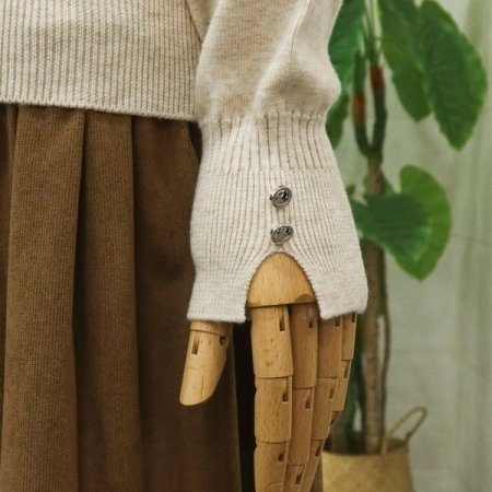 더블보트긴팔니트