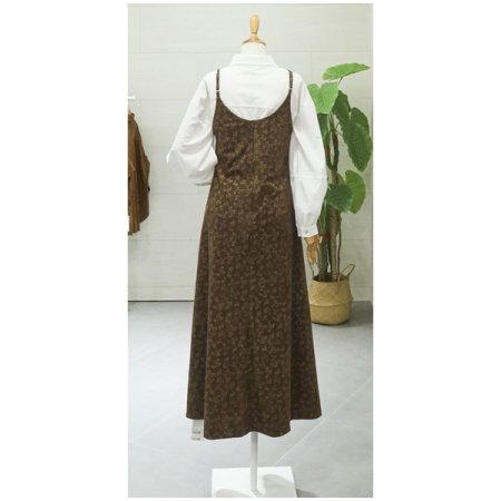 로이지플라워끈원피스