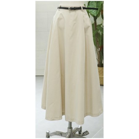 엘프핀턱벨트스커트