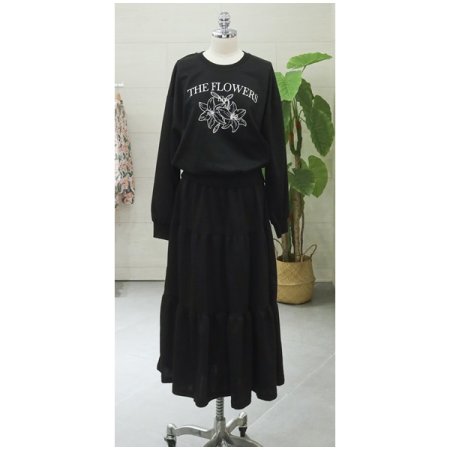 플라워스커트세트