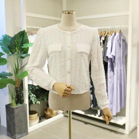 진주라운드블라우스