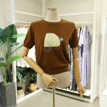 엘리펀트반팔니트