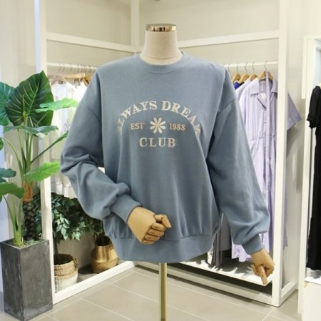 올웨이즈자수맨투맨티셔츠