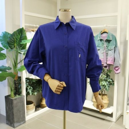 등판단추셔츠블라우스