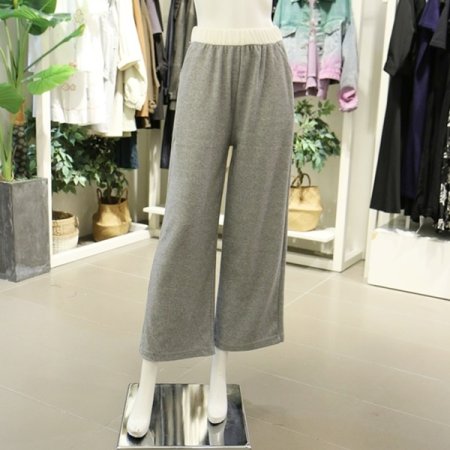 이븐배색와이드팬츠