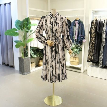 모던나염셔츠원피스