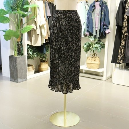 호피주름스커트