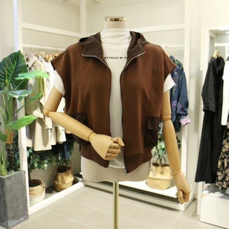 직기배색후드저지베스트