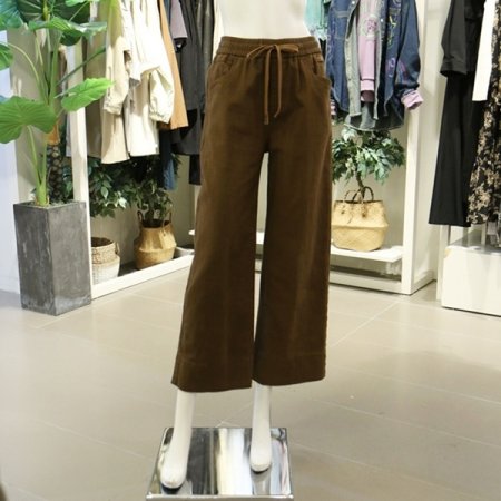 면일자밴딩바지