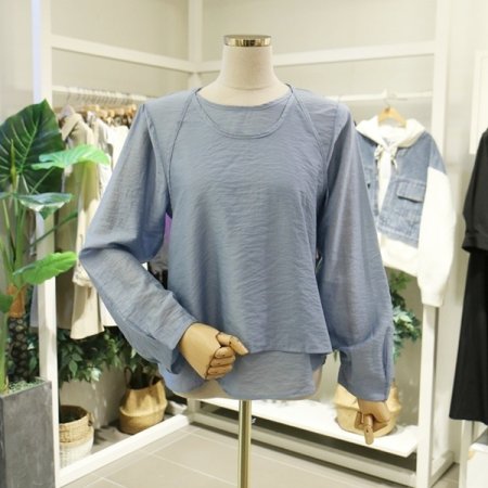 레이어드블라우스