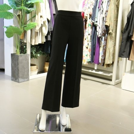 속밴딩일자통바지