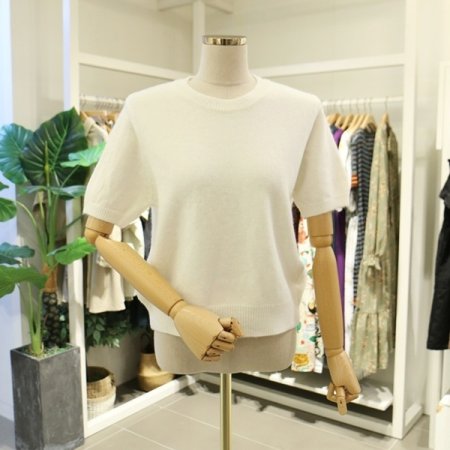 윈터심플반팔니트