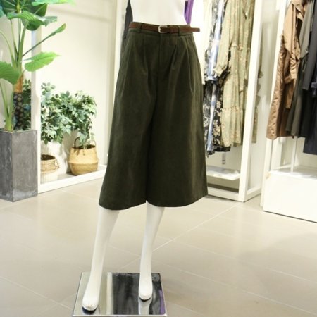 코듀로이버뮤다팬츠