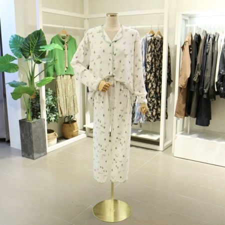 카키토끼가을잠옷세트