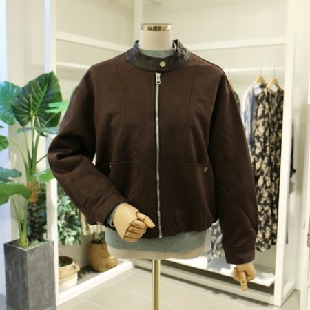 레더넥스웨이드자켓