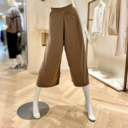 소프트 밴딩 와이드 팬츠