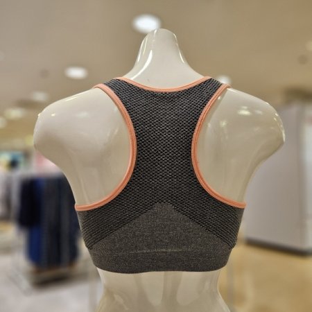 컬러배색 매쉬 캡 스포츠 브라