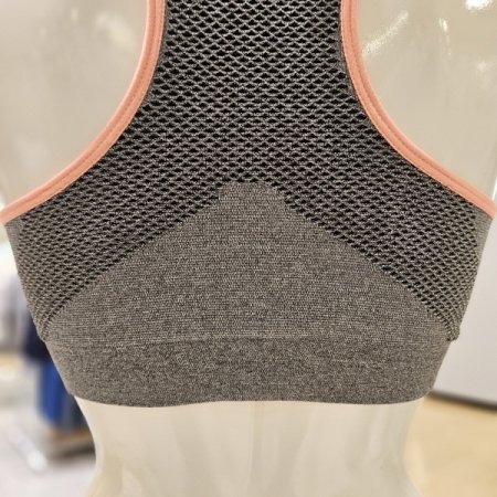 컬러배색 매쉬 캡 스포츠 브라