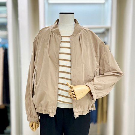 밑단 스트링 루즈핏 점퍼