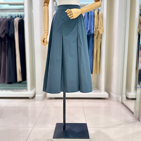 백 밴딩 훌 스커트