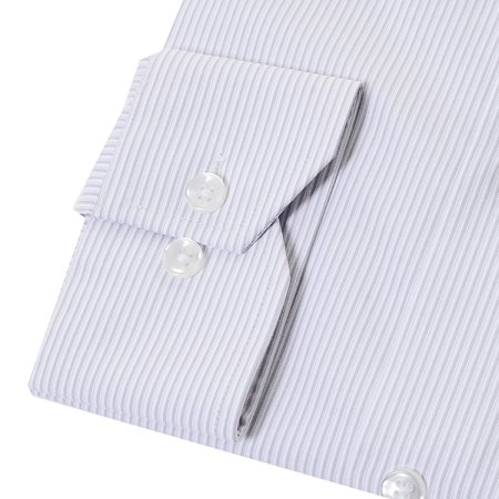 베이지 긴팔 슬림핏 셔츠