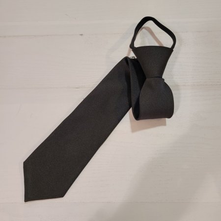 블랙 자동 넥타이