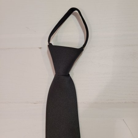 블랙 자동 넥타이