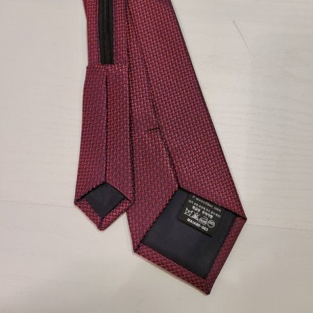 와인 지퍼 자동 넥타이