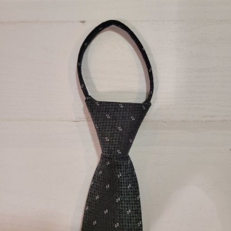 그린 지퍼 자동 넥타이