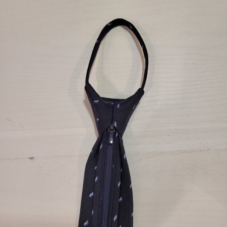 곤색 자동 넥타이