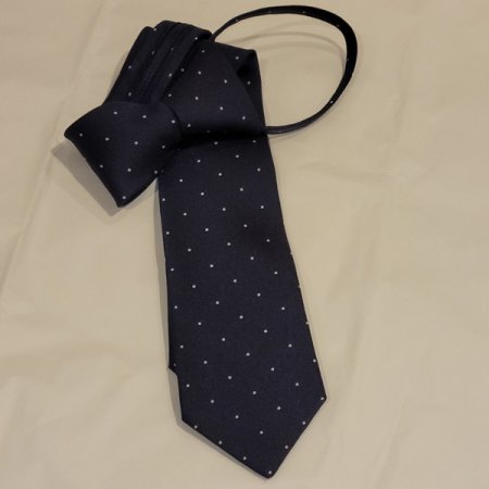 땡땡이 지퍼 넥타이