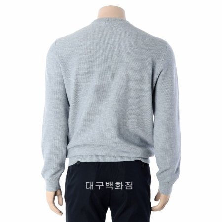 텍스쳐 라운드 니트