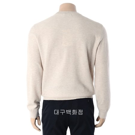 텍스쳐 라운드 니트