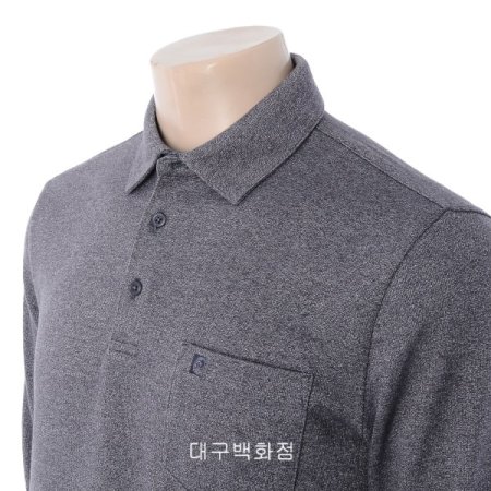 면혼방 카라 티셔츠