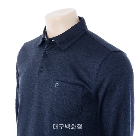 면혼방 카라 티셔츠